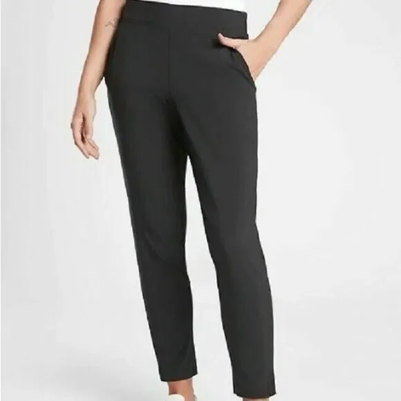 Athleta Black Ankle Pants - Picture 1 of 5